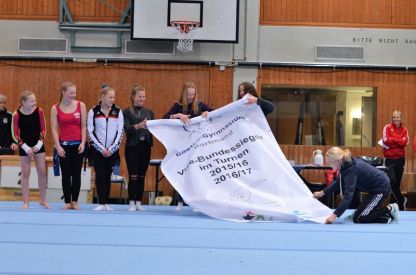 Ein Banner für den Vize-Bundesmeister 2017.JPG